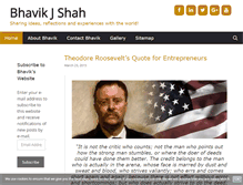 Tablet Screenshot of bhavikjshah.com